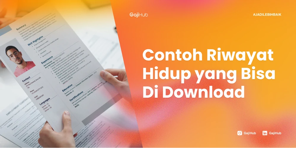 Contoh Riwayat Hidup