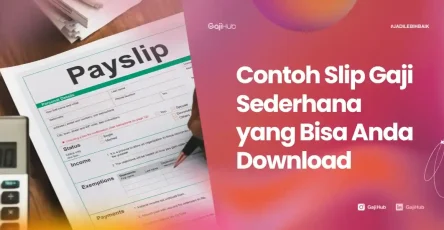 slip gaji sederhana