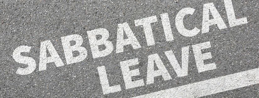 sabbatical leave banner