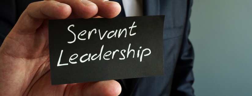 servant leadership banner