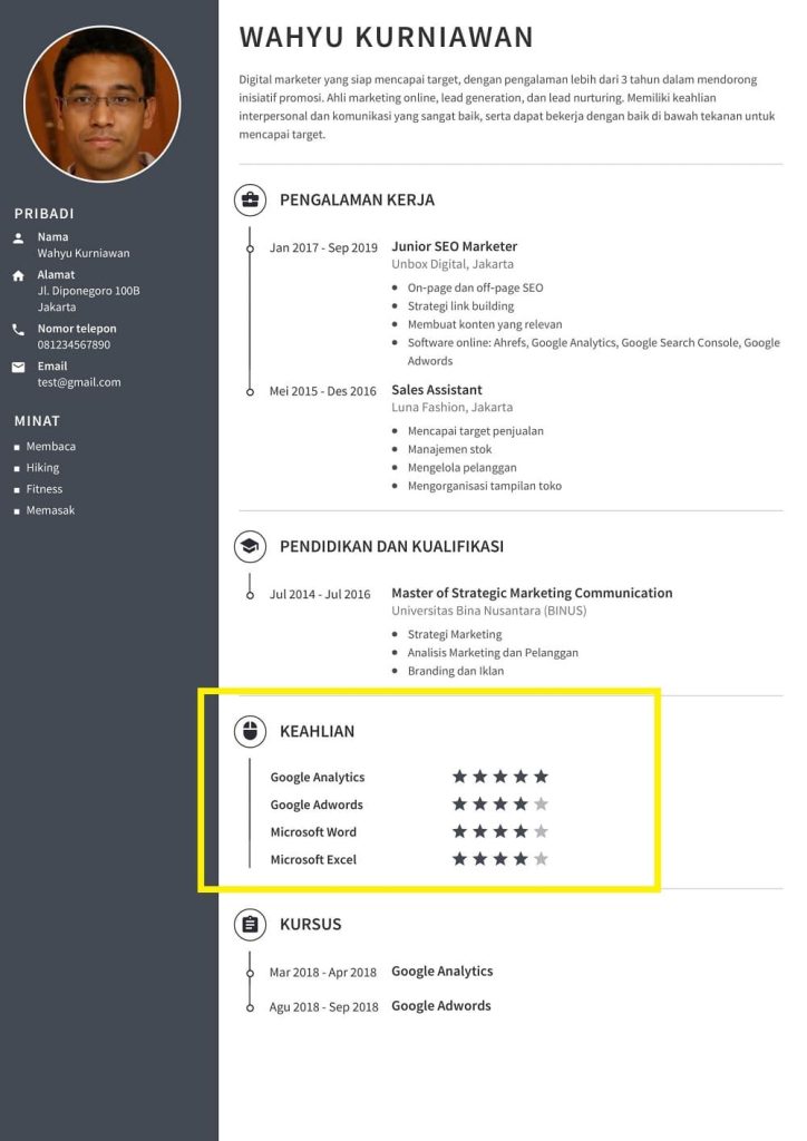 65 Contoh Keahlian dalam CV dan Cara Menulisnya dengan Benar
