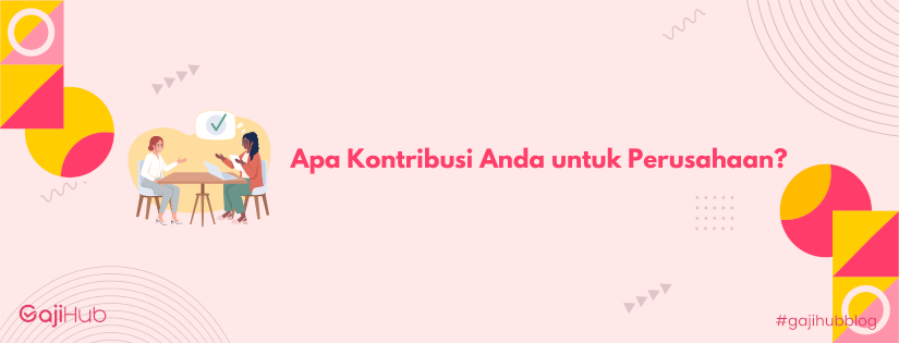 kontribusi untuk perusahaan banner