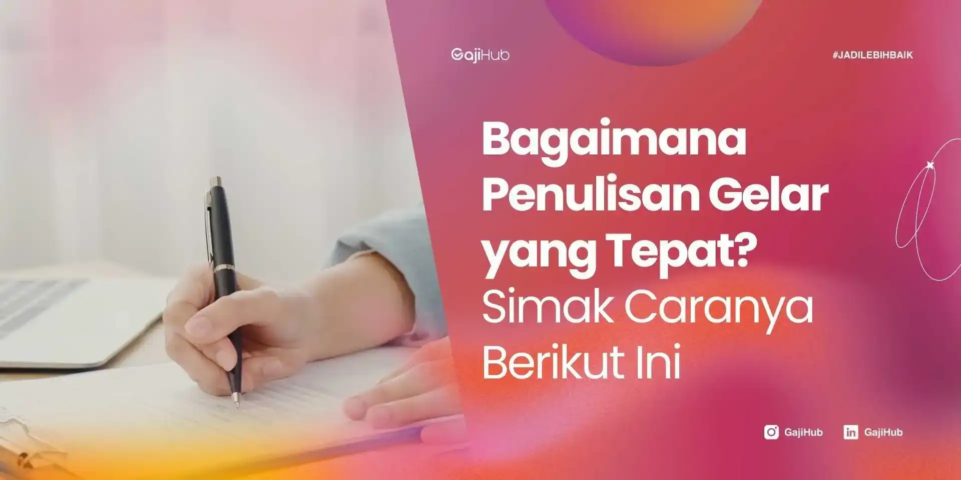 penulisan gelar