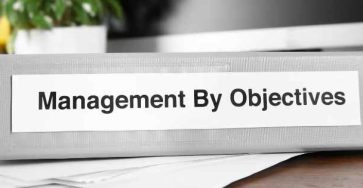 management by objective MBO banner