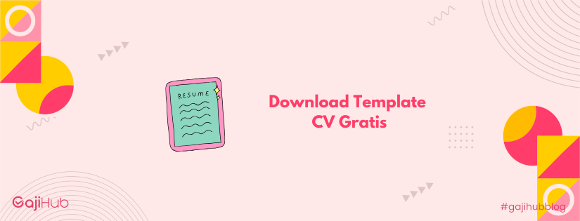 download template cv gratis banner