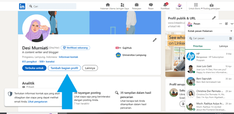 3 Cara Upload CV di LinkedIn Paling Mudah - Gajihub
