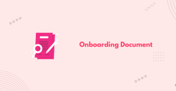 Onboarding Document banner