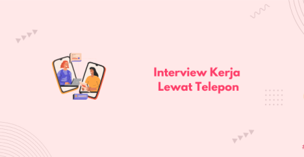 interview kerja lewat telepon banner