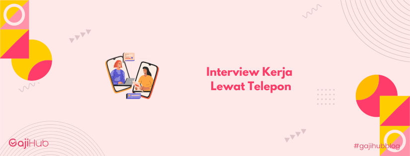 interview kerja lewat telepon banner