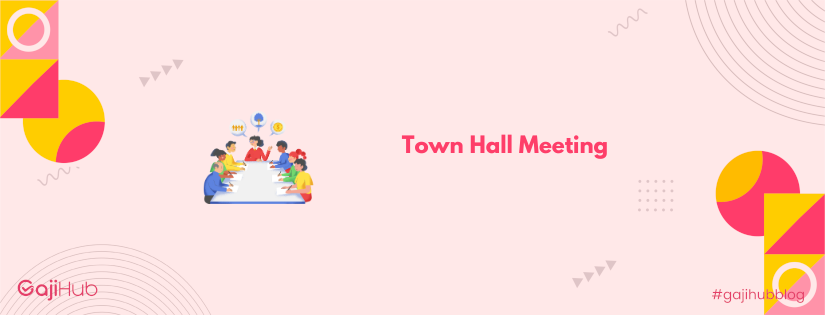 town hall meeting banner