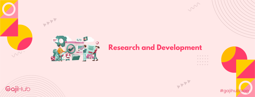 research and development banner