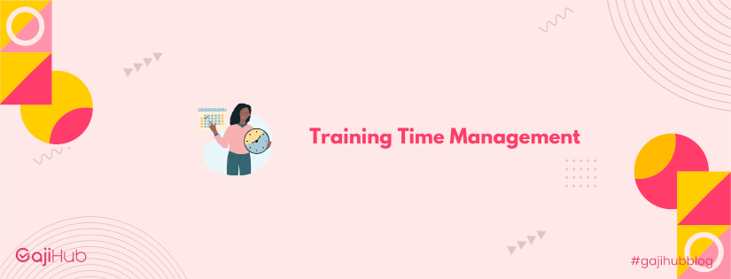 training time management banner