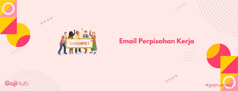 email perpisahan kerja banner