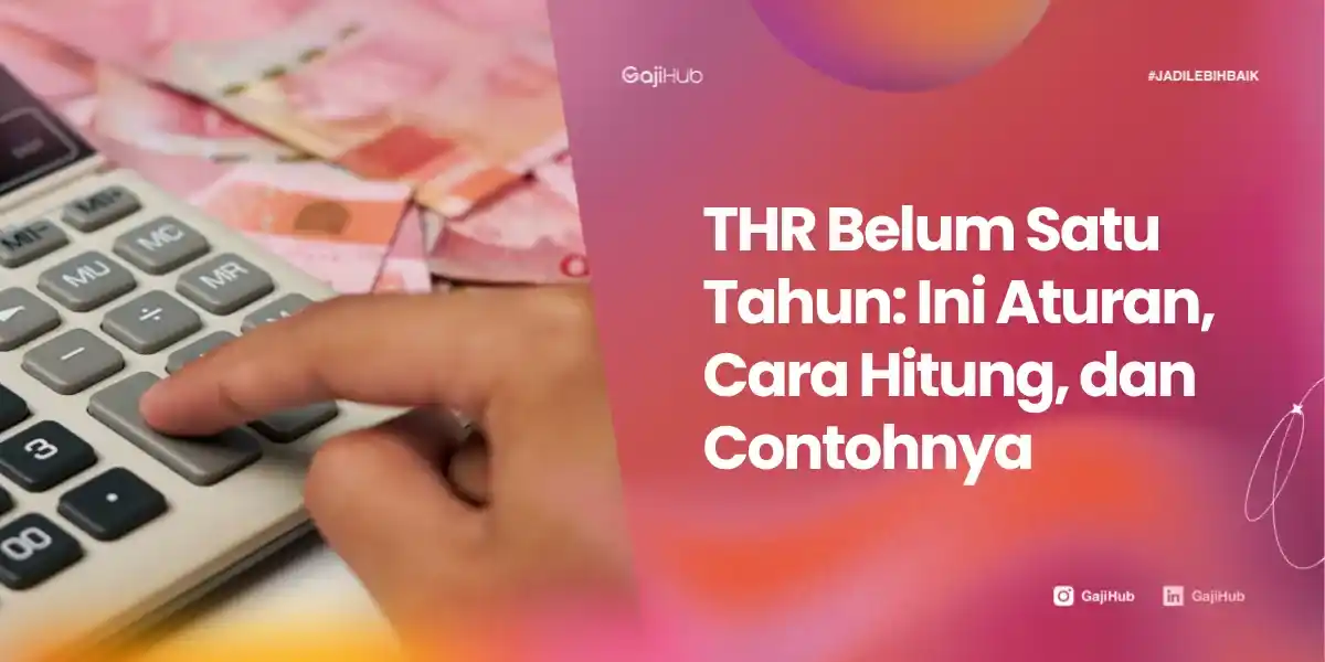 THR belum satu tahun