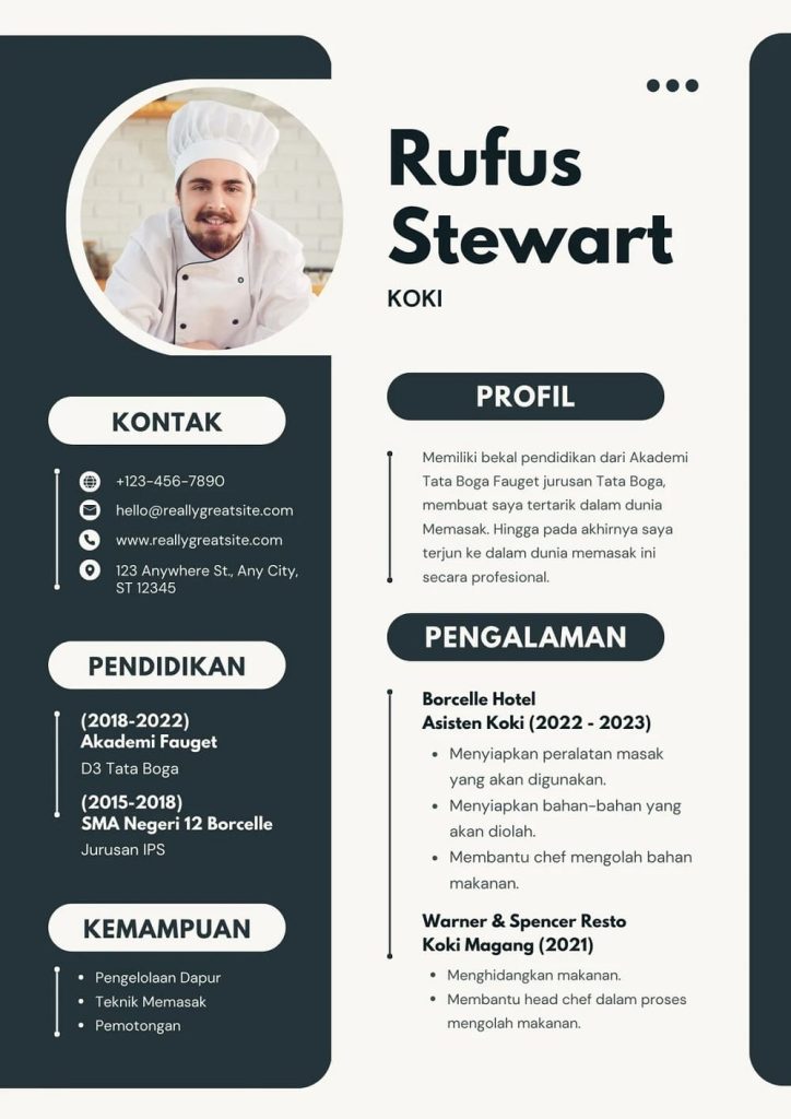 membuat CV di Canva