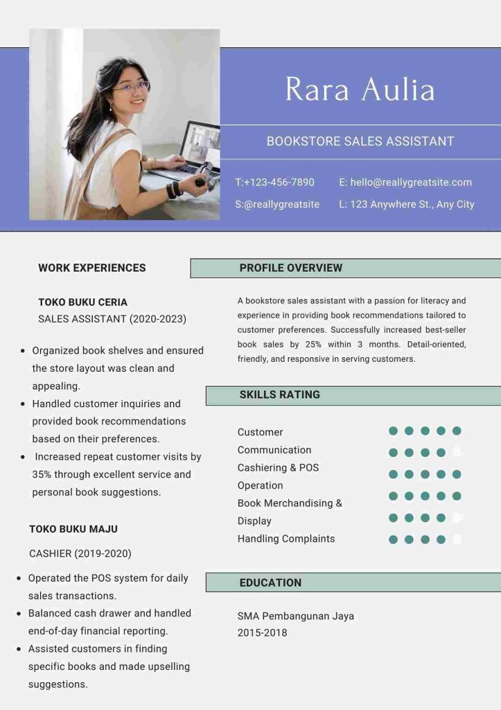 contoh cv pramuniaga 4