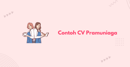 contoh cv pramuniaga banner