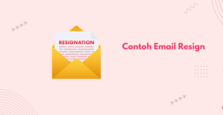 contoh email resign