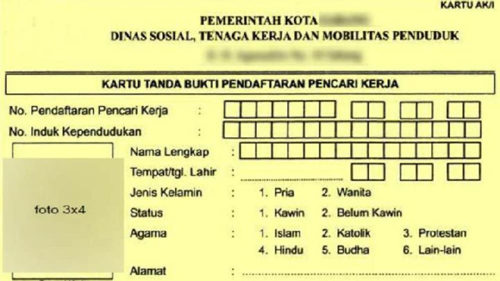 cara membuat kartu kuning