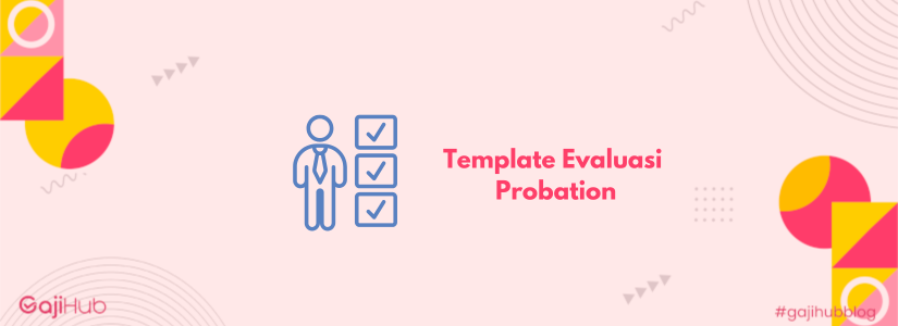 template evaluasi probation banner