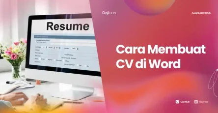 cara membuat CV di word