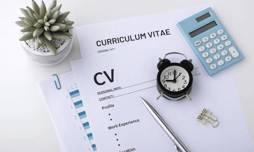 template CV fresh graduate