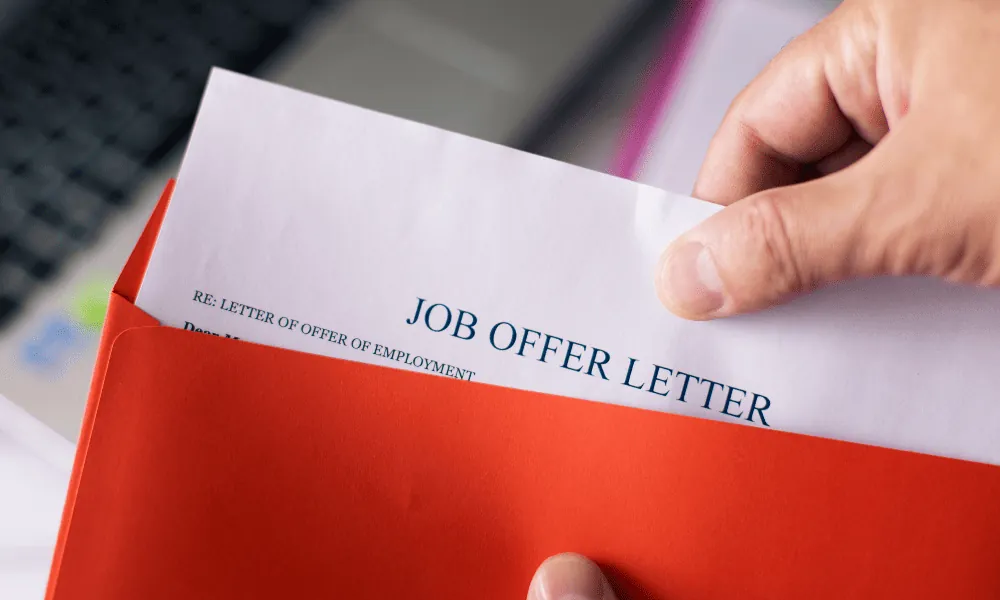template surat offering kerja