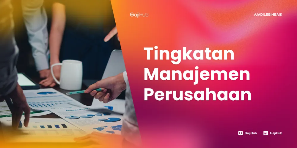 tingkatan manajemen perusahaan banner