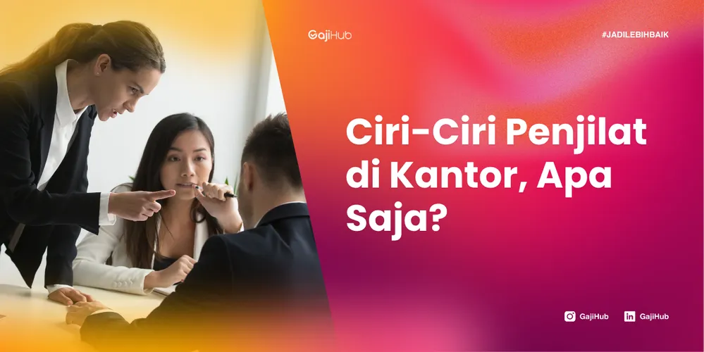 ciri penjilat di kantor banner