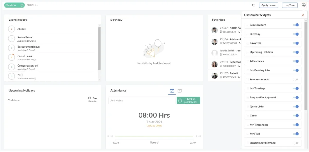 zoho people 7