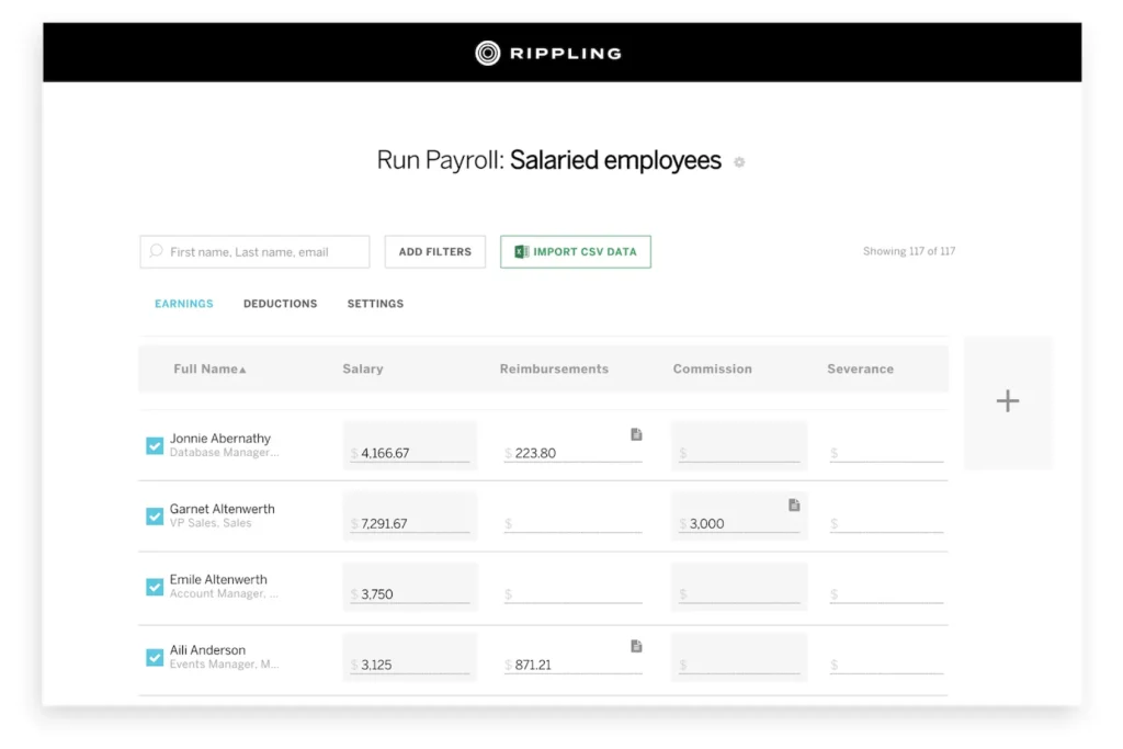 rippling software payroll