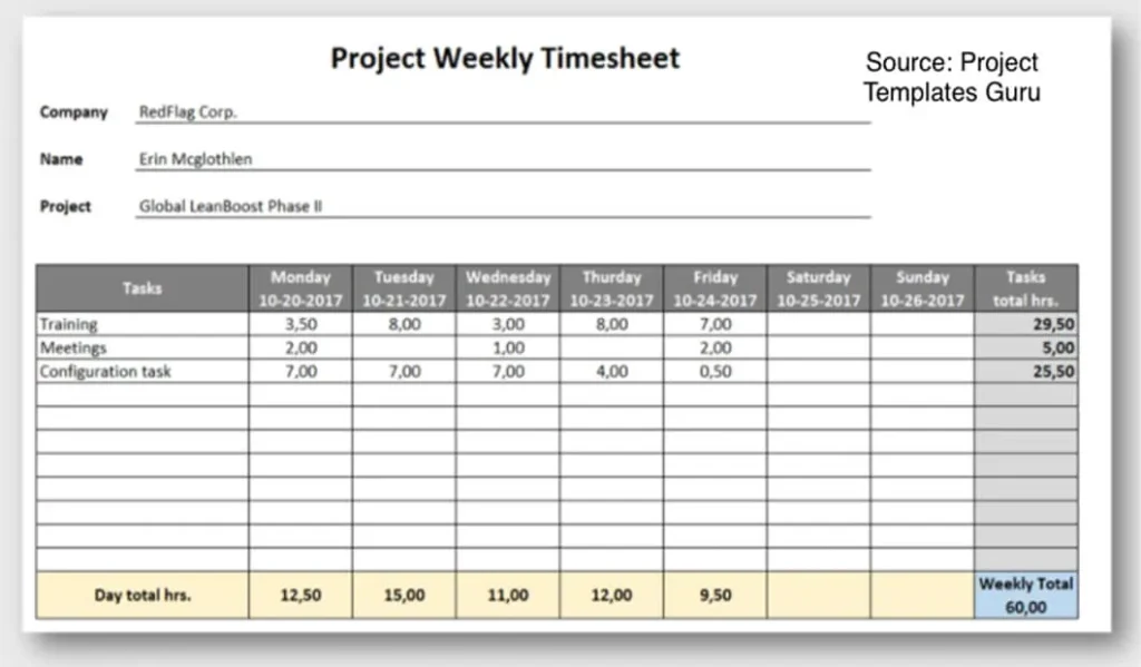 template time sheet kerja 3