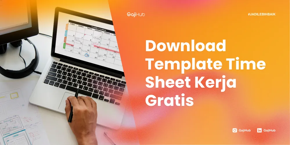 time sheet kerja gratis banner