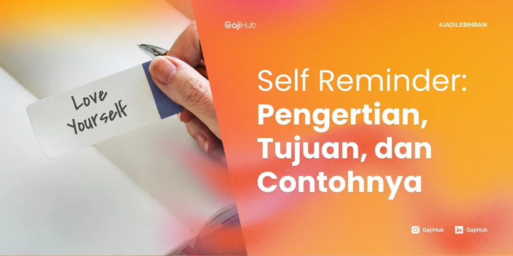 SELF REMINDER ARTINYA banner
