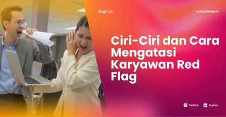 karyawan red flag banner