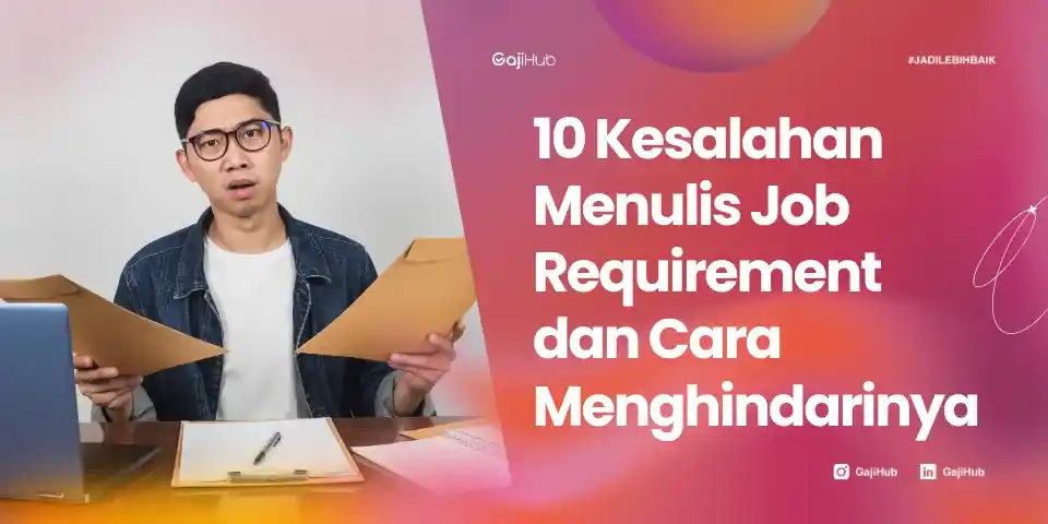 kesalahan menulis job requirement
