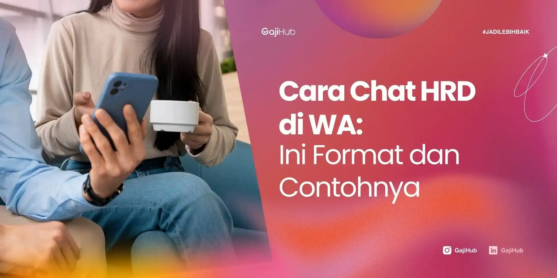 cara chat HRD di WA