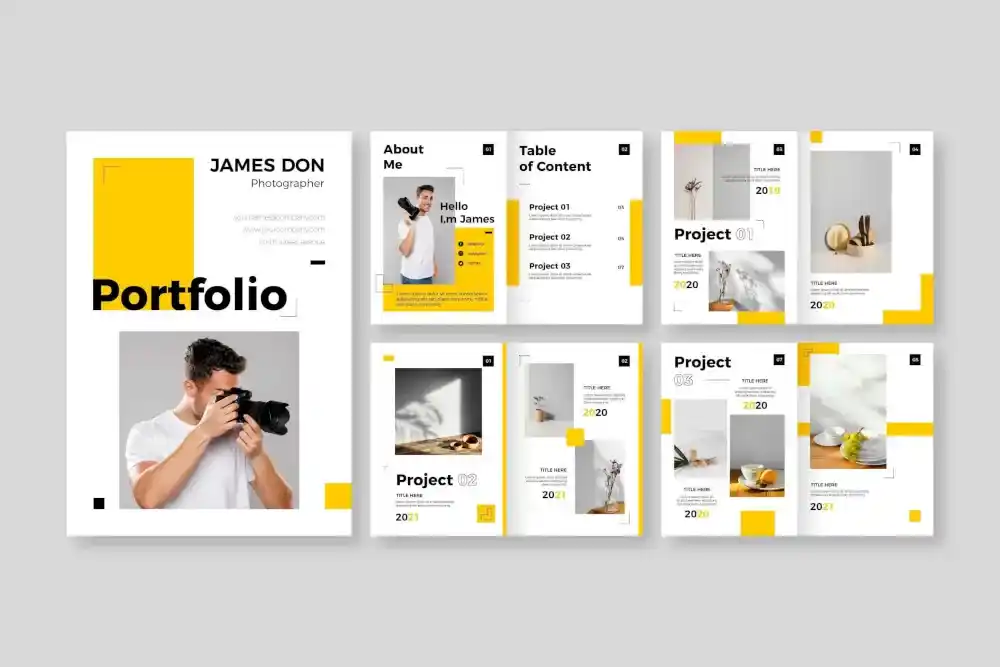 contoh portofolio kerja