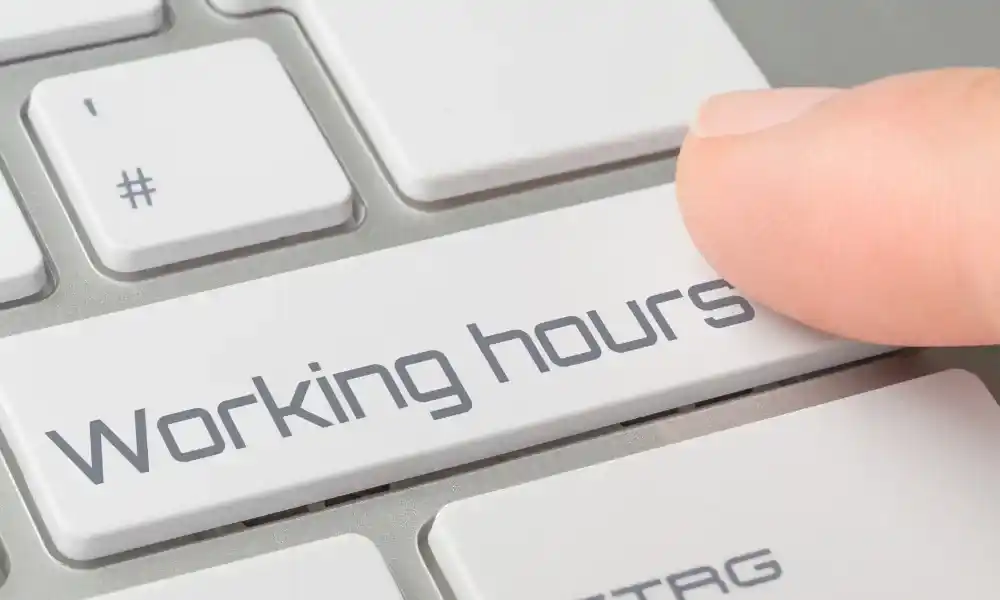 jam kerja dalam seminggu