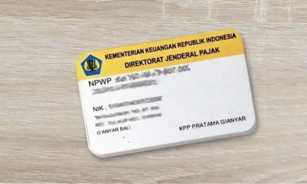 kartu NPWP hilang