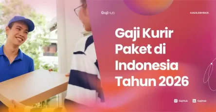 gaji kurir paket