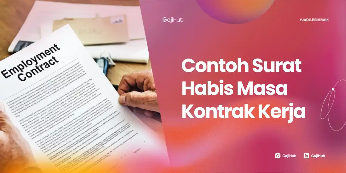 contoh surat habis masa kontrak kerja