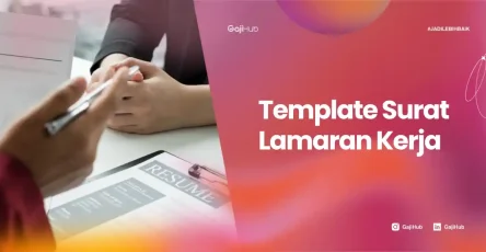 template surat lamaran kerja