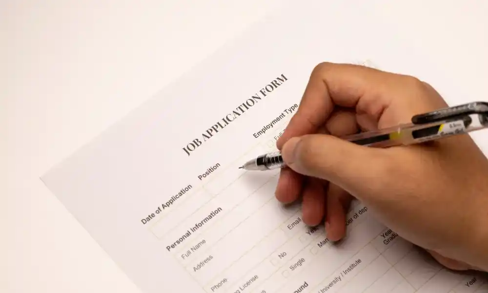 template surat lamaran kerja