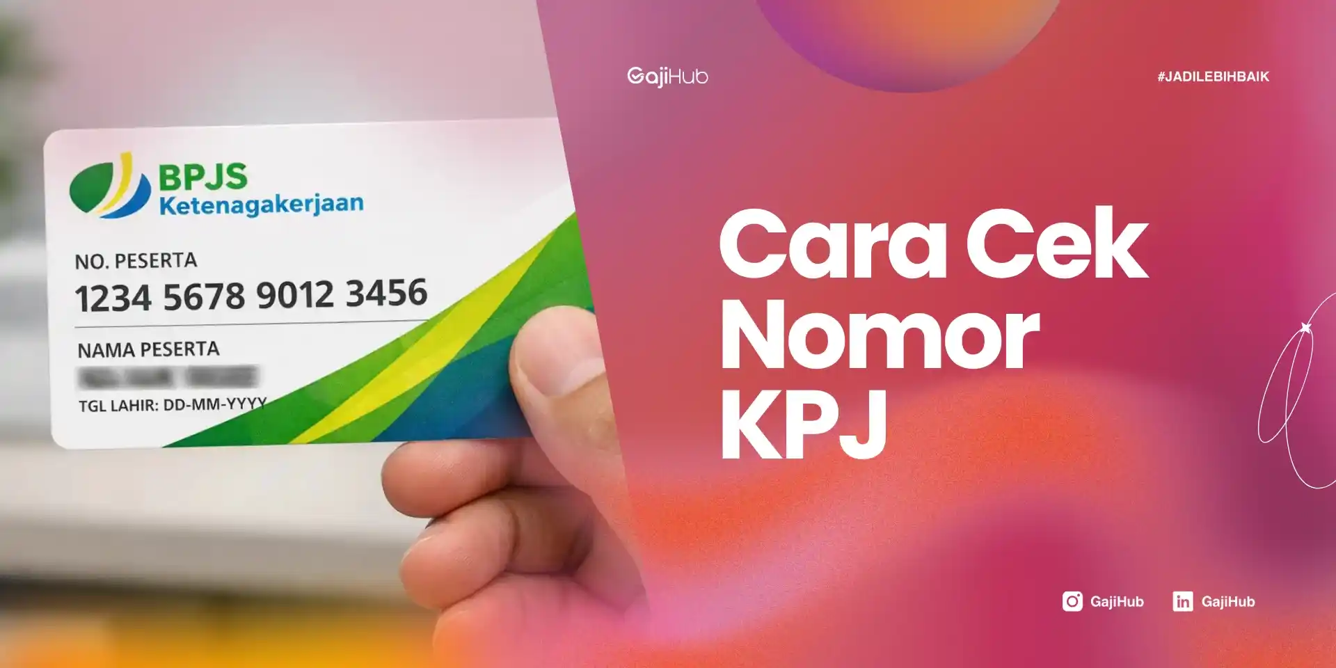 cara cek nomor KPJ