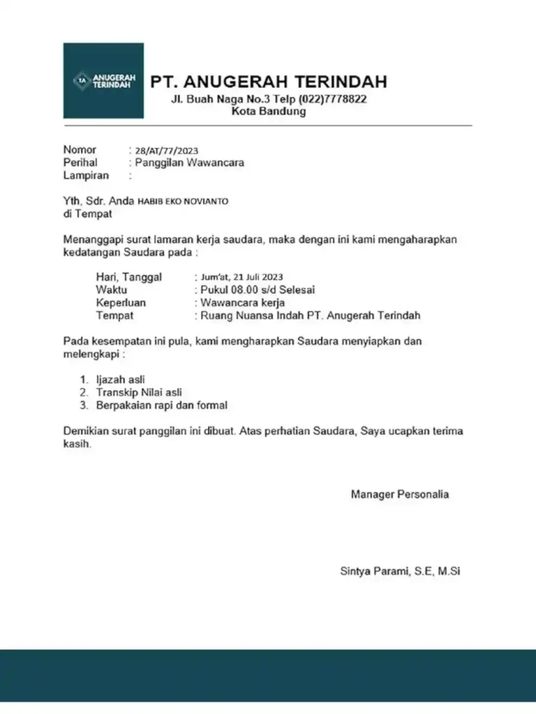 letter