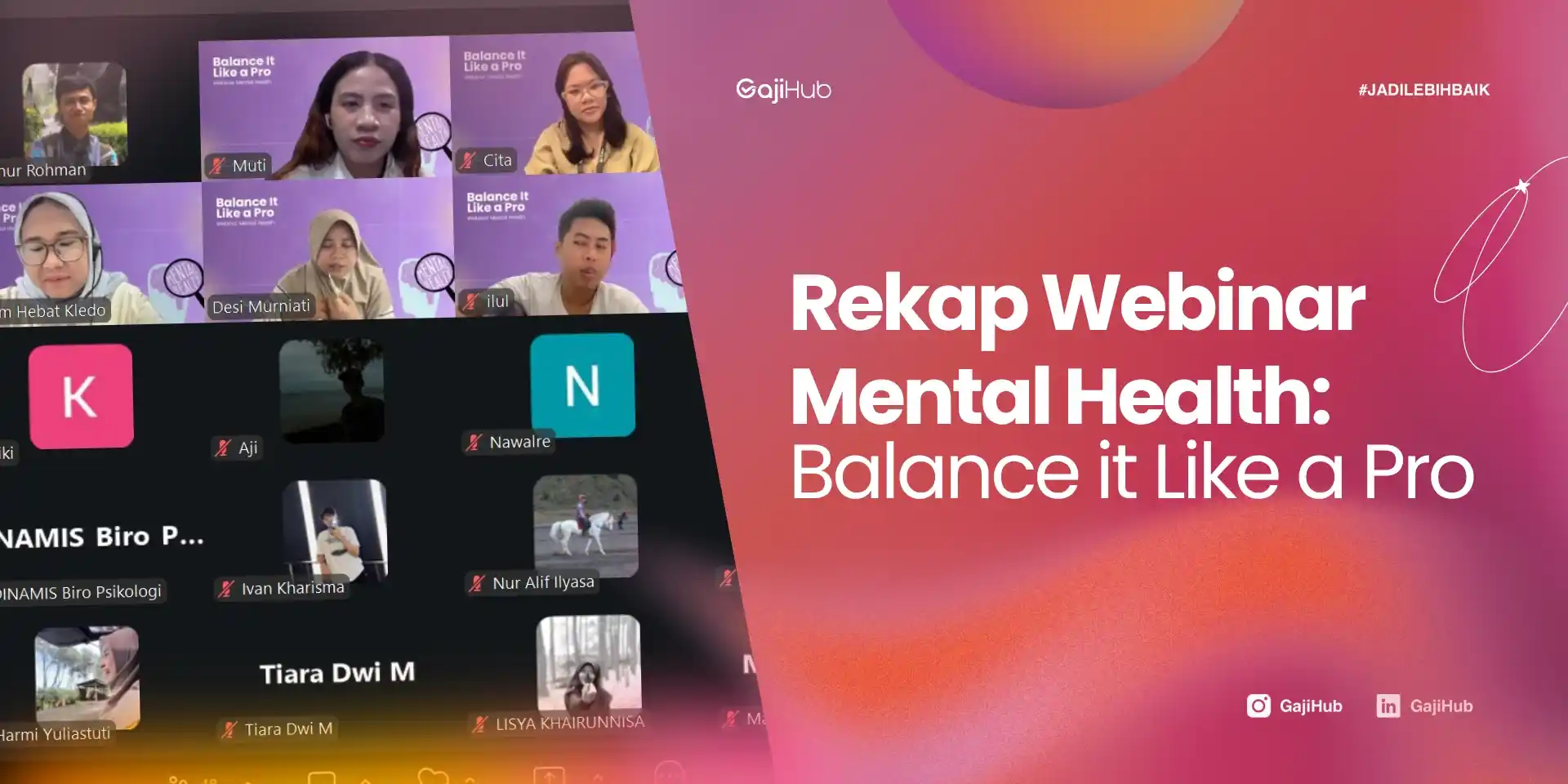 webinar kesehatan mental
