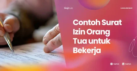 contoh surat izin orang tua untuk bekerja