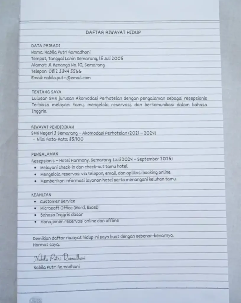 CV