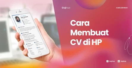 cara membuat cv di hp